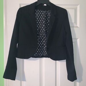 Crop blazer